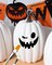 Large White Pumpkins for Decorating - 2 PCS Big White Foam Decorative Pumpkins for Fall Decor, White Paintable Artificial Pumpkins Perfect for Halloween and Thanksgiving Decor.